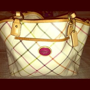 Coach Tattersall Tote
